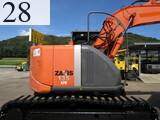 中古建設機械 中古 日立建機 HITACHI 油圧ショベル・バックホー ０．４－０．５立米 ZX135US-3