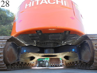 中古建設機械 中古 日立建機 HITACHI 油圧ショベル・バックホー ０．４－０．５立米 ZX135US-3