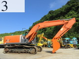 中古建設機械 中古 日立建機 HITACHI 油圧ショベル・バックホー ０．７－０．９立米 ZX200-3