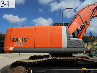 Used Construction Machine Used HITACHI HITACHI Excavator 0.7-0.9m3 ZX200-3