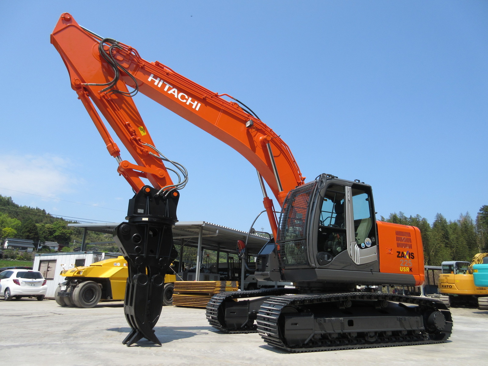 中古建設機械 中古 日立建機 HITACHI 解体機 バックホー解体仕様 ZX225USRK-3