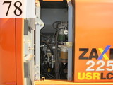 中古建設機械 中古 日立建機 HITACHI 解体機 ロングフロント・ハイリフト ZX225USRLCK-3