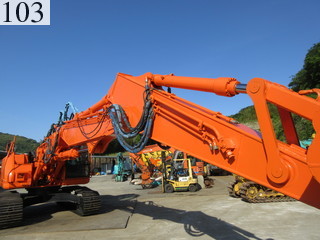 中古建設機械 中古 日立建機 HITACHI 解体機 ロングフロント・ハイリフト ZX225USRLCK-3