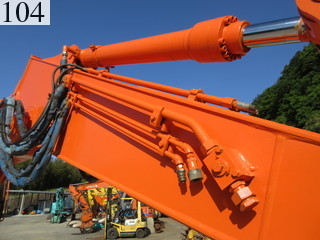 中古建設機械 中古 日立建機 HITACHI 解体機 ロングフロント・ハイリフト ZX225USRLCK-3