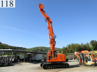 中古建設機械 中古 日立建機 HITACHI 解体機 ロングフロント・ハイリフト ZX225USRLCK-3