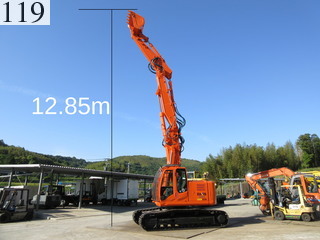 中古建設機械 中古 日立建機 HITACHI 解体機 ロングフロント・ハイリフト ZX225USRLCK-3