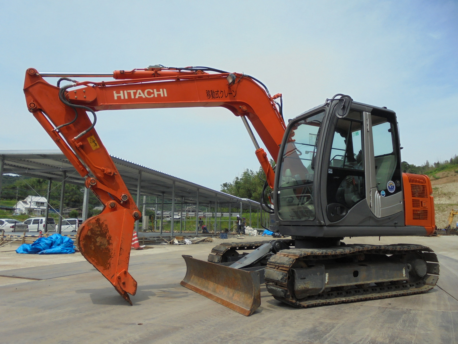 中古建設機械 中古 日立建機 HITACHI 油圧ショベル・バックホー ０．２－０．３立米 ZX70-3