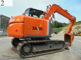 中古建設機械 中古 日立建機 HITACHI 油圧ショベル・バックホー ０．２－０．３立米 ZX70-3