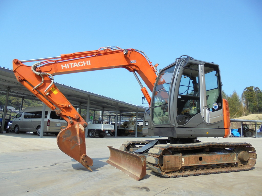 中古建設機械 中古 日立建機 HITACHI 油圧ショベル・バックホー ０．２－０．３立米 ZX75US-3