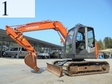 中古建設機械 中古 日立建機 HITACHI 油圧ショベル・バックホー ０．２－０．３立米 ZX75US-3