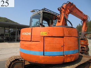 中古建設機械 中古 日立建機 HITACHI 林業機械 グラップル・ウインチ・排土板 ZX75US-A