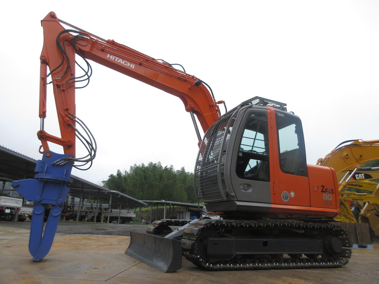 中古建設機械 中古 日立建機 HITACHI 解体機 バックホー解体仕様 ZX80LCK