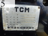 Used Construction Machine Used TCM TCM Forklift Diesel engine FD25Z3