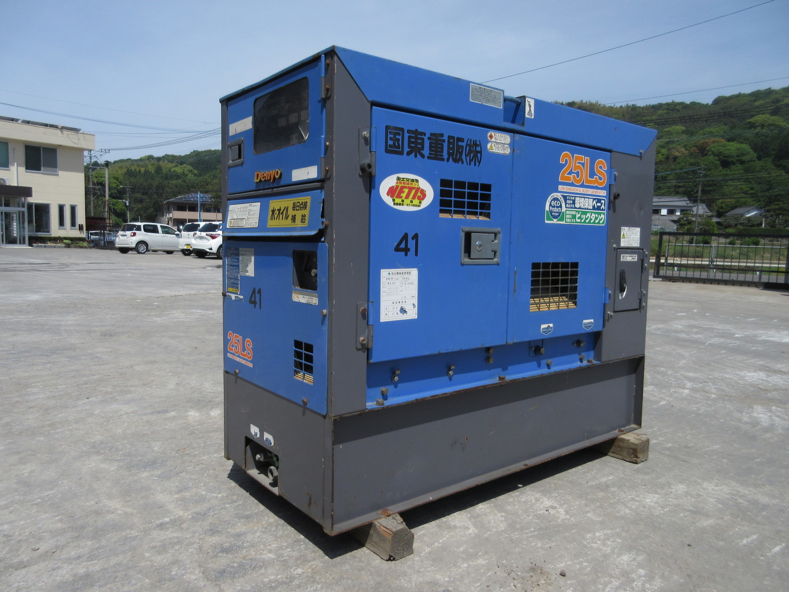 Used Construction Machine Used DENYO DENYO Generator  DCA-25LSIB