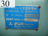 中古建設機械 中古 デンヨー DENYO 発電機  DCA-25SPI