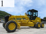 中古建設機械 中古 コマツ KOMATSU モーターグレーダー アーティキュレート式 GD355A-3