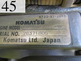 中古建設機械 中古 コマツ KOMATSU モーターグレーダー アーティキュレート式 GD355A-3