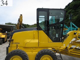 中古建設機械 中古 コマツ KOMATSU モーターグレーダー アーティキュレート式 GD355A-3