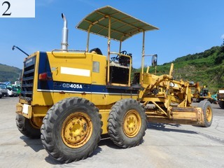 中古建設機械 中古 コマツ KOMATSU モーターグレーダー アーティキュレート式 GD405A-2