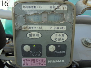 中古建設機械 中古 ヤンマーディーゼル YANMAR 油圧ショベル・バックホー ０．２－０．３立米 B6-6A