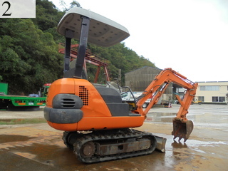 中古建設機械 中古 日立建機 HITACHI 油圧ショベル・バックホー ０．１立米以下 EX12-2