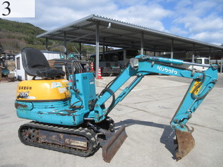 中古建設機械 中古 クボタ KUBOTA 油圧ショベル・バックホー ０．１立米以下 K-005-3