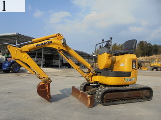 中古建設機械 中古 コマツ KOMATSU 油圧ショベル・バックホー ０．１立米以下 PC10MR-2