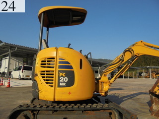 中古建設機械 中古 コマツ KOMATSU 油圧ショベル・バックホー ０．１立米以下 PC20MR-2