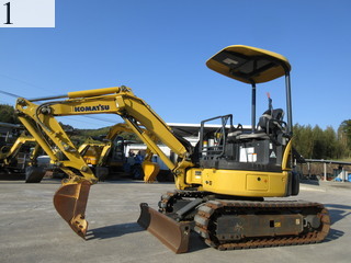 中古建設機械 中古 コマツ KOMATSU 油圧ショベル・バックホー ０．１立米以下 PC20MR-3