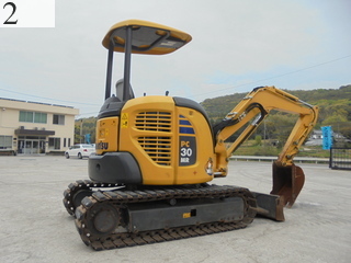 中古建設機械 中古 コマツ KOMATSU 油圧ショベル・バックホー ０．１立米以下 PC30MR-3