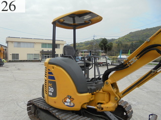 中古建設機械 中古 コマツ KOMATSU 油圧ショベル・バックホー ０．１立米以下 PC30MR-3