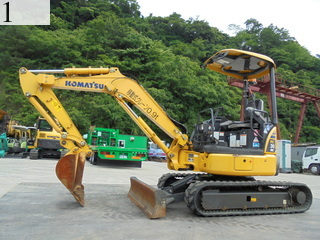 中古建設機械 中古 コマツ KOMATSU 油圧ショベル・バックホー ０．１立米以下 PC30MR-3