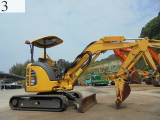 Used Construction Machine Used KOMATSU KOMATSU Excavator ~0.1m3 PC30MR-3