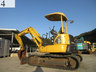 中古建設機械 中古 コマツ KOMATSU 油圧ショベル・バックホー ０．２－０．３立米 PC40MR-2