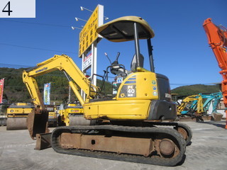 Used Construction Machine Used KOMATSU KOMATSU Excavator 0.2-0.3m3 PC40MR-2