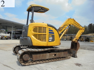 中古建設機械 中古 コマツ KOMATSU 油圧ショベル・バックホー ０．２－０．３立米 PC40MR-2