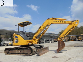 中古建設機械 中古 コマツ KOMATSU 油圧ショベル・バックホー ０．２－０．３立米 PC40MR-2