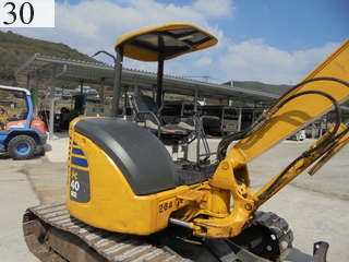 中古建設機械 中古 コマツ KOMATSU 油圧ショベル・バックホー ０．２－０．３立米 PC40MR-2