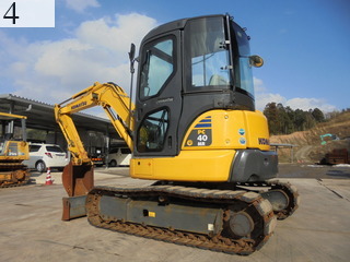 中古建設機械 中古 コマツ KOMATSU 油圧ショベル・バックホー ０．２－０．３立米 PC40MR-3N1