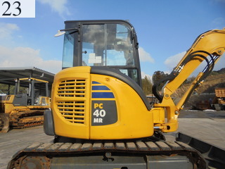 中古建設機械 中古 コマツ KOMATSU 油圧ショベル・バックホー ０．２－０．３立米 PC40MR-3N1