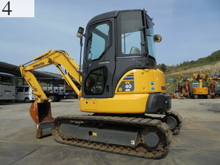 中古建設機械 中古 コマツ KOMATSU 油圧ショベル・バックホー ０．２－０．３立米 PC40MR-3N1