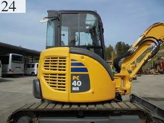 中古建設機械 中古 コマツ KOMATSU 油圧ショベル・バックホー ０．２－０．３立米 PC40MR-3N1