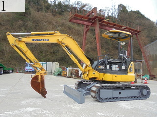 中古建設機械 中古 コマツ KOMATSU 油圧ショベル・バックホー ０．２－０．３立米 PC40MR-3