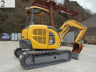 中古建設機械 中古 コマツ KOMATSU 油圧ショベル・バックホー ０．２－０．３立米 PC40MR-3