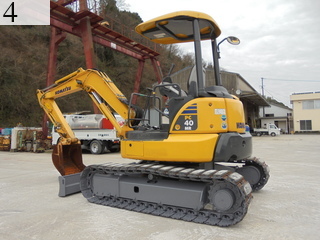 中古建設機械 中古 コマツ KOMATSU 油圧ショベル・バックホー ０．２－０．３立米 PC40MR-3