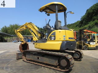 中古建設機械 中古 コマツ KOMATSU 油圧ショベル・バックホー ０．２－０．３立米 PC40MR-3