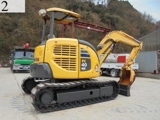 中古建設機械 中古 コマツ KOMATSU 油圧ショベル・バックホー ０．２－０．３立米 PC40MR-3