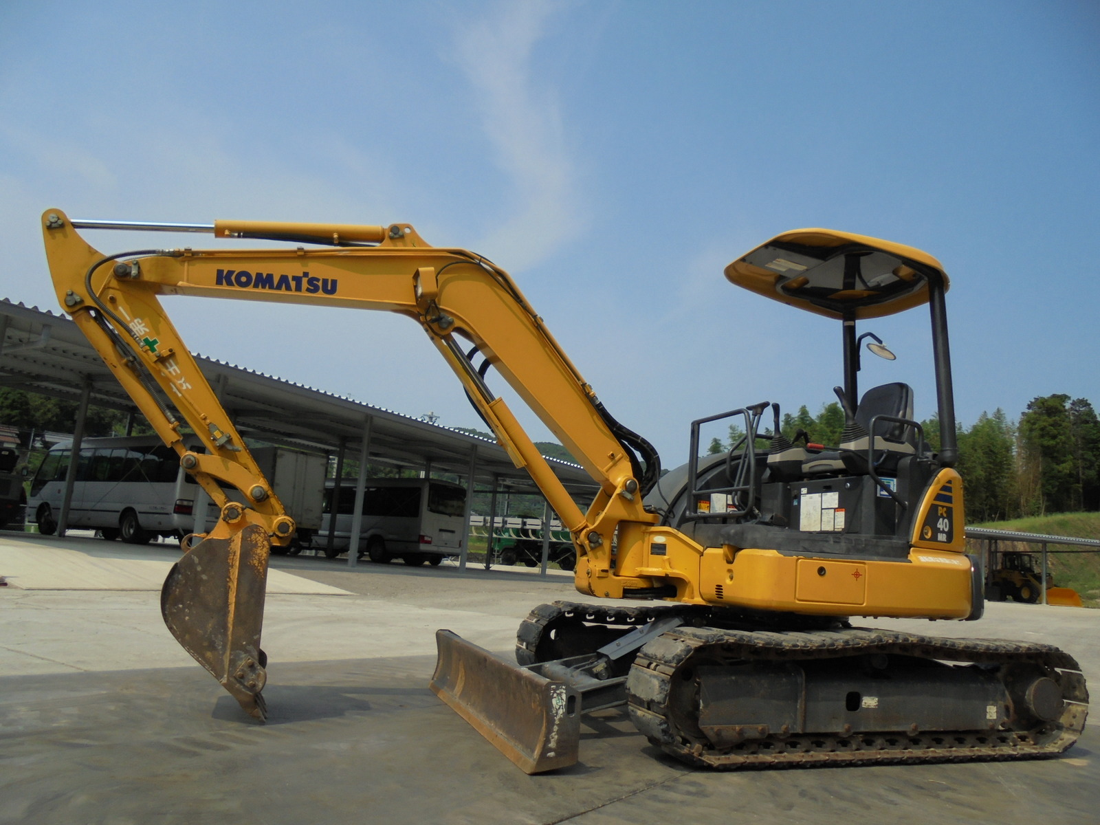 Used Construction Machine Used KOMATSU KOMATSU Excavator 0.2-0.3m3 PC40MR-3