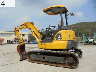 Used Construction Machine Used KOMATSU KOMATSU Excavator 0.2-0.3m3 PC40MR-3