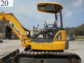 Used Construction Machine Used KOMATSU KOMATSU Excavator 0.2-0.3m3 PC40MR-3